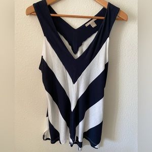 Banana Republic Navy Tank- size L